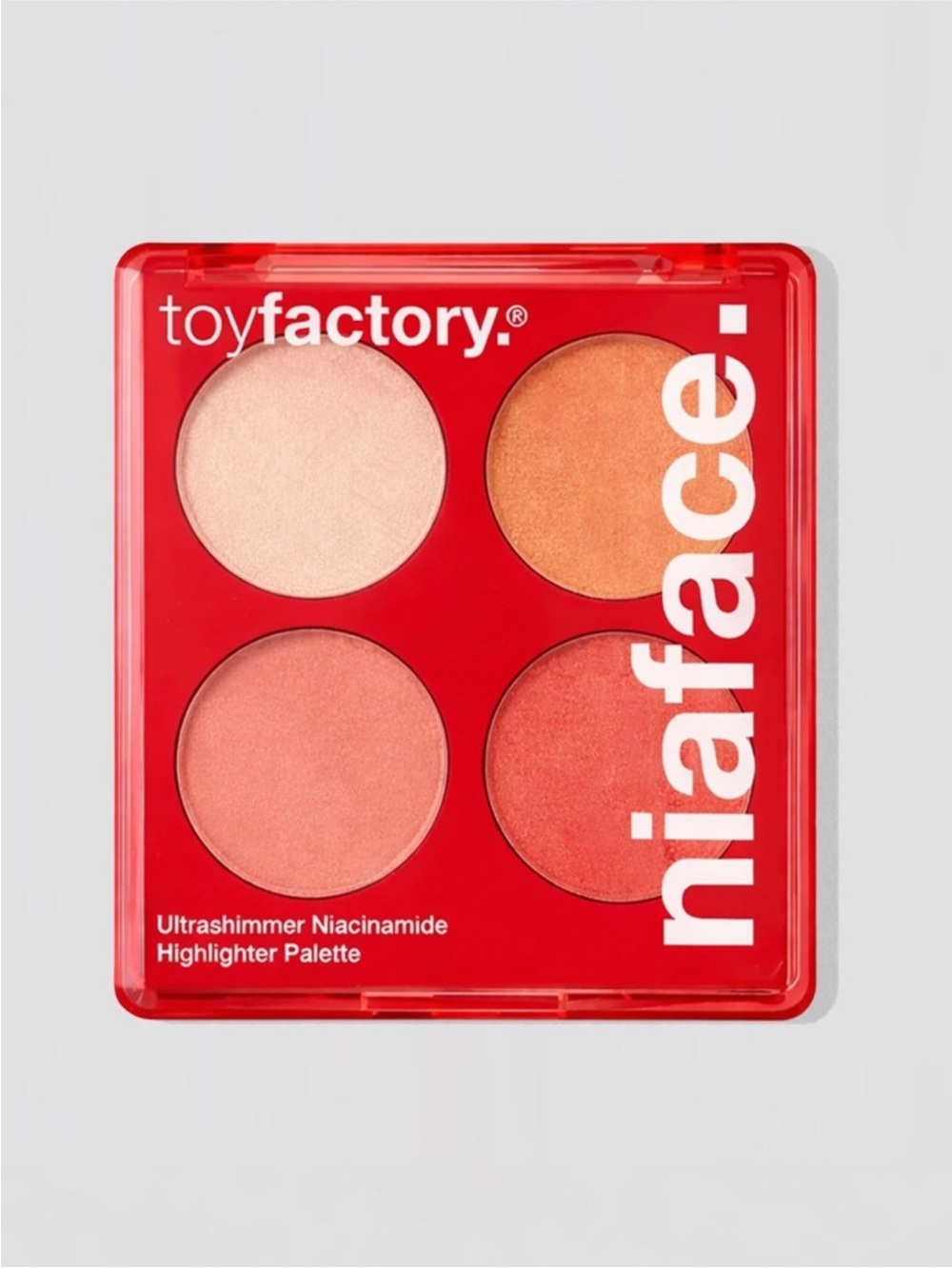 Toyfactory Niaface Ultrashimmer Highlighter Palette - Neutral Tones NEW